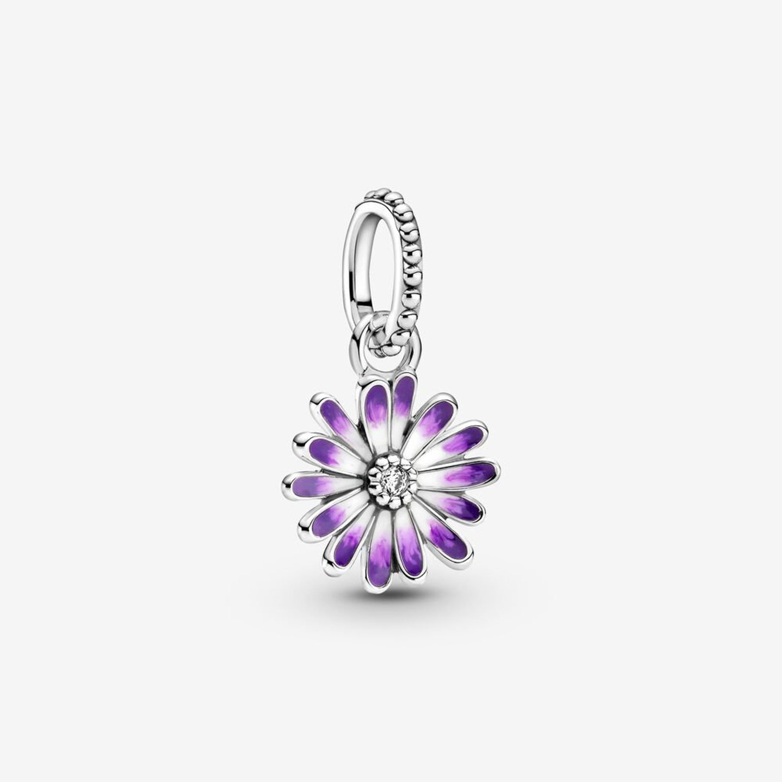 2021 New Purple Daisy Flower Charms Fit Pandora Bracelet in Etsy