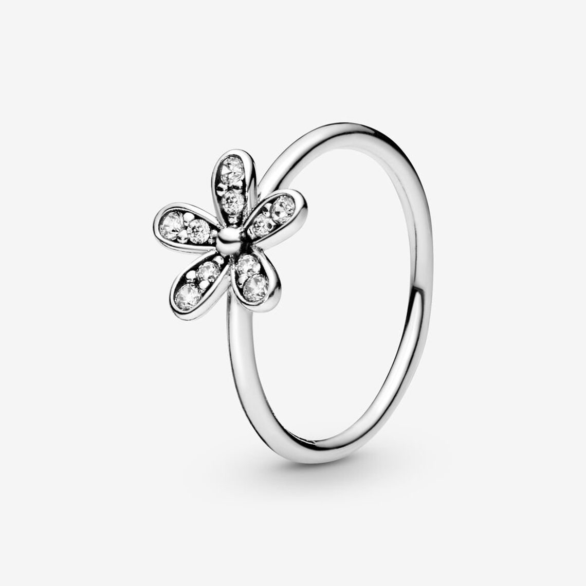 Daisy Flower Rings fit Pandora Style in 925 Sterling Silver Etsy