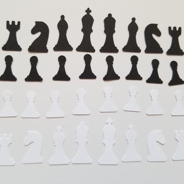 Chess Set Confetti Mix