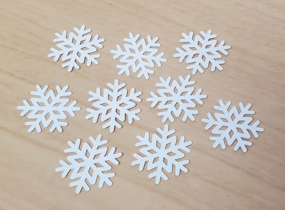 Snowflake Confetti, Holiday Party, Christmas Gift Filler 