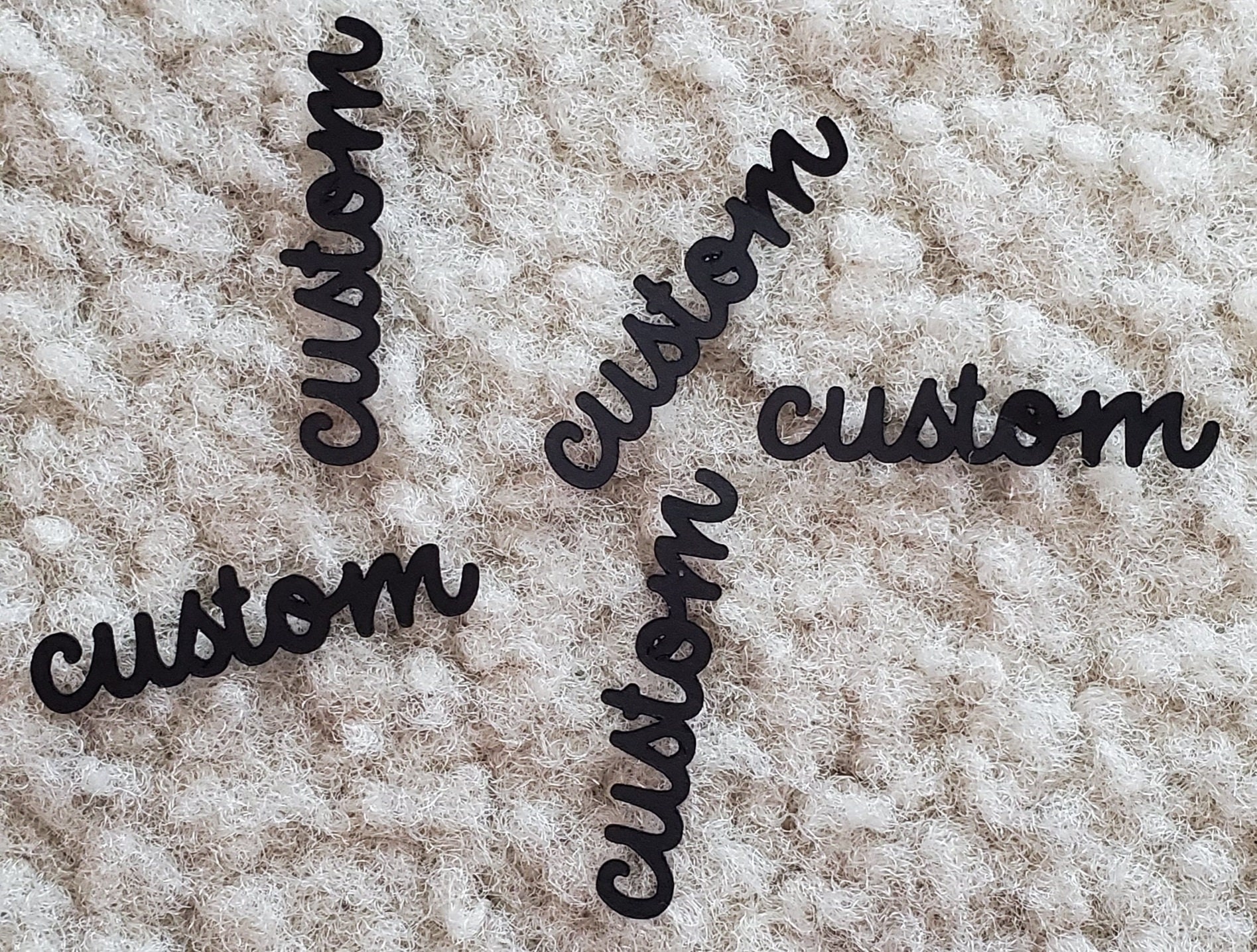 Custom Text Confetti for Party Decor | Etsy