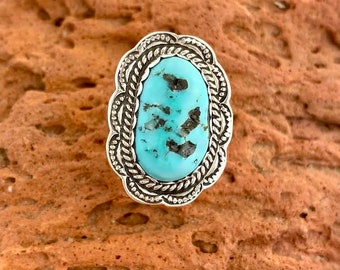 Kingman Turquoise Ring Size 5