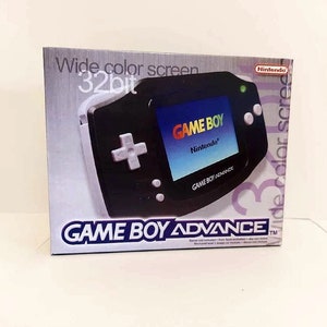 Gameboy Advance  Console Box and Manual - NO Console included (16.2cm W x 13.3cm H x 4cm D)