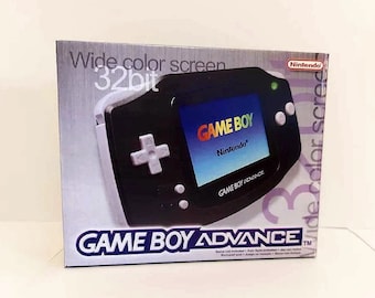 Gameboy Advance  Console Box and Manual - NO Console included (16.2cm W x 13.3cm H x 4cm D)