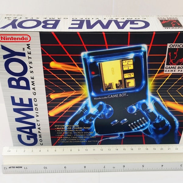 Gameboy Konsolen Box (Passt zu Einsatz Box Größe ist 232mm x 174mm x 56mm) - KEINE Konsole enthalten