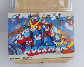 Caja y bandeja Rockman 2 Famicom - NO incluye JUEGO