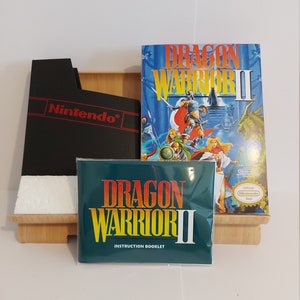 Dragon Warrior 2 NES-doos handleiding polyblock stofkap - GEEN SPEL inbegrepen
