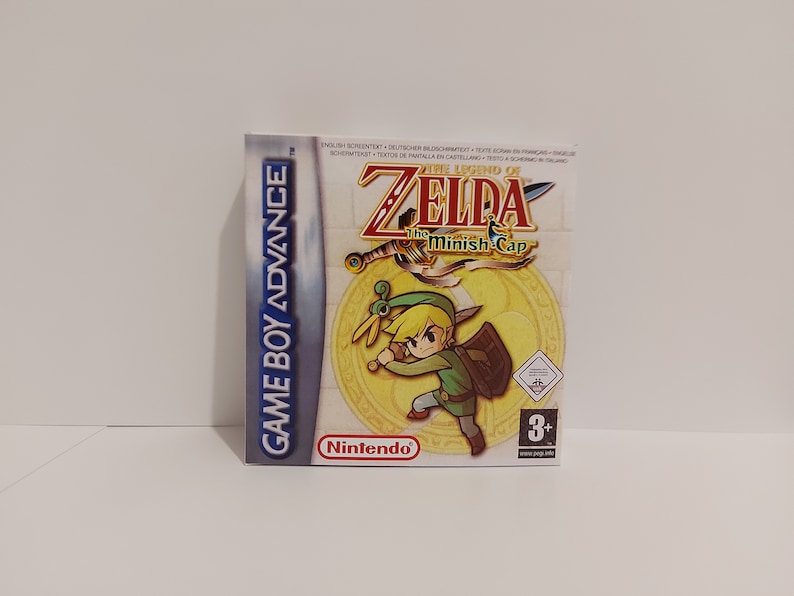 Gameboy Advance Replacement Box Manual & Tray the Legend of Etsy Canada