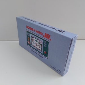 Donkey Kong Jr DJ-101 Game & Watch Box Manual and Tray NO GAME included image 4