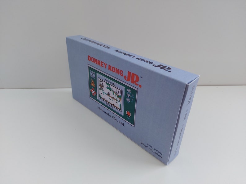 Donkey Kong Jr DJ-101 Game & Watch Box Manual and Tray NO GAME included image 4