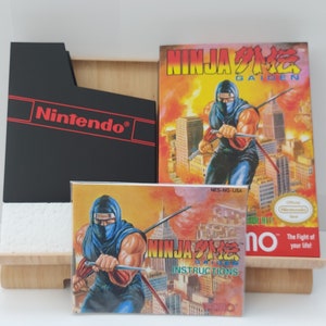 Ninja Gaiden Shadow Warriors NES Box Manual Block & Duct Cover - GIOCO NON incluso