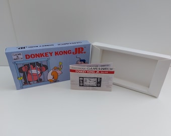 Donkey Kong Jr DJ-101 Game & Watch  Box Manual and Tray - NO GAME included