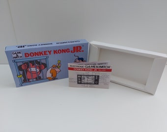 Donkey Kong Jr DJ-101 Game & Watch  Box Manual and Tray - NO GAME included