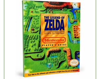 Zelda a Link to the Past Strategy Guide New Print! Zelda User Guide Zelda Manual Zelda Book Gamer Gift