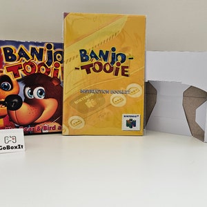 Banjo Tooie N64 Box Manual Tray NO GAME included