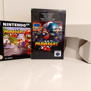 Plateau manuel pour Mario Kart 64 N64 avec boîte SANS JEU inclus