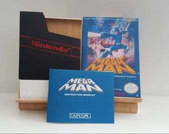 Mega Man NES Box Manual Poly Block Dust Cover - NO GAME included