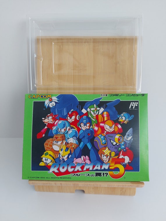 Rockman 5 Famicom Box & Tray - NO GAME Included - Etsy