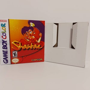 Shantae Gameboy Color Box Manual & Tray - NO GAME included