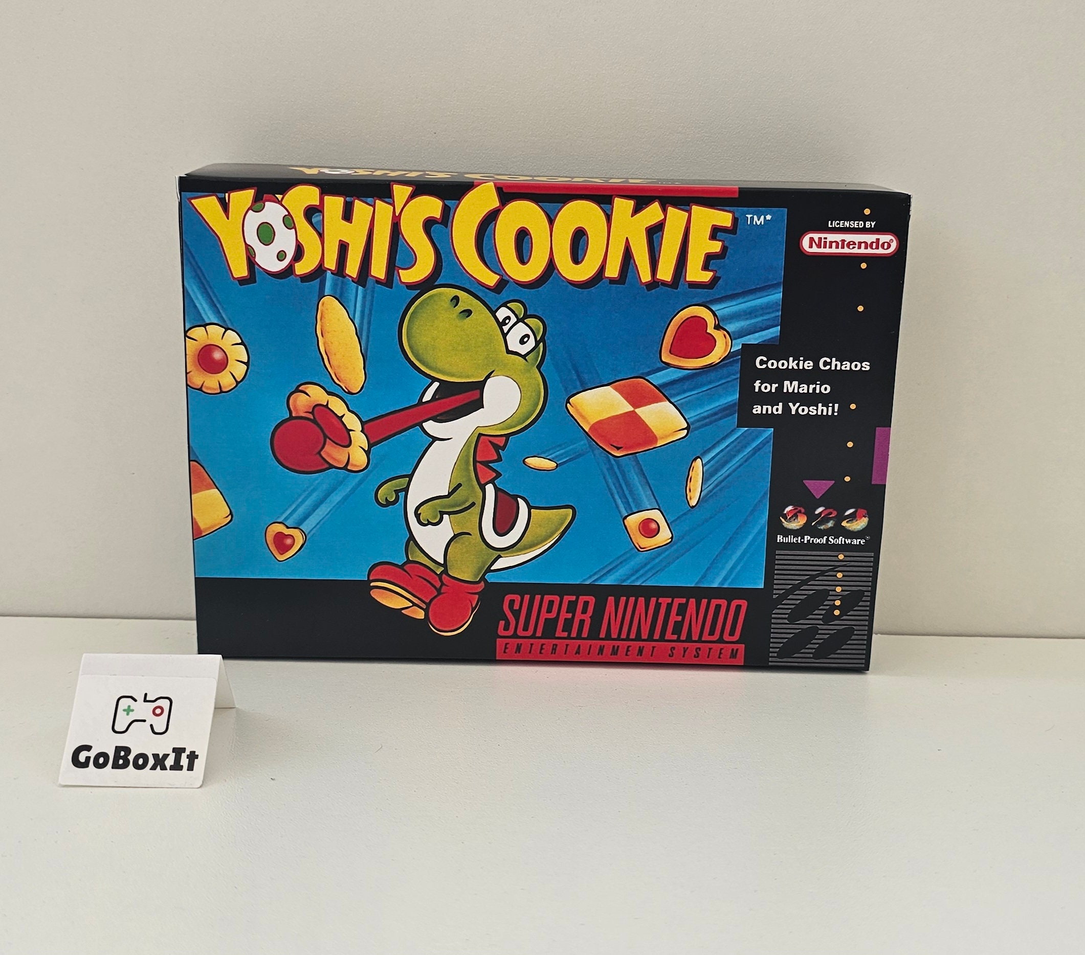 Yoshi's Cookie SNES Box Tray & Manual (no Game) Included - Etsy