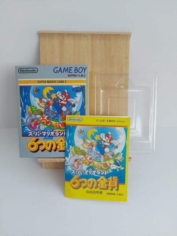 Super Mario Land 2 Japanese Gameboy Box & Tray - NO GAME Included
