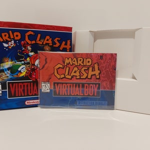 Mario Clash Virtueller Junge Box Handbuch & Tray -KEIN Spiel enthalten