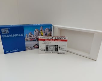 Manhole  NH-03 Game & Watch  Box Manual and Tray - NO GAME included