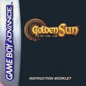 Golden Sun 2 The Lost Age GameBoy Advance Box Manual Map & Tray NO GAME included image 3