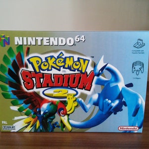 Pokémon Stadium 2 N64 Box i Tacka BEZ GRY w zestawie