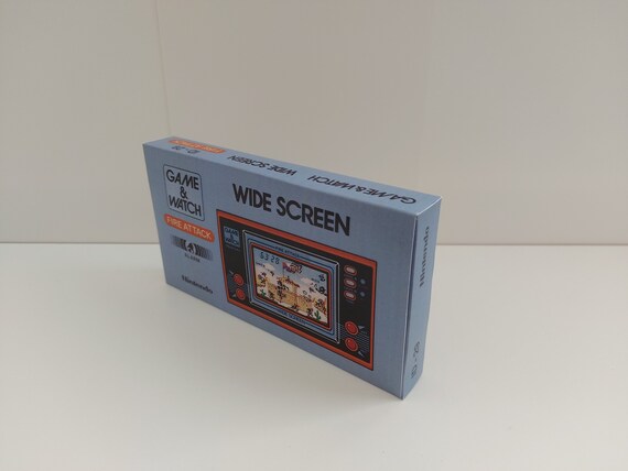 Fire Attack ID-29 - Game & Watch Box Manual and Tray - NO GAME