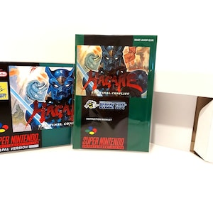 Hagane SNES Box Manual and Tray NO GAME included