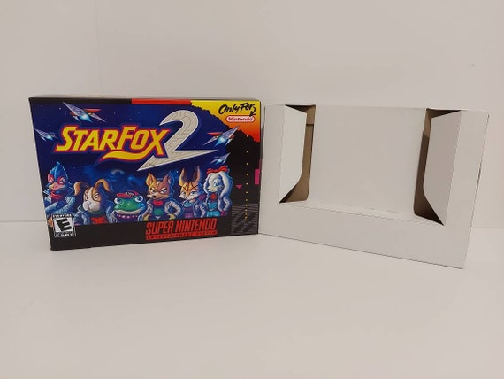 Starfox 2 - SNES Box Manual and Tray NO GAME Included - Etsy