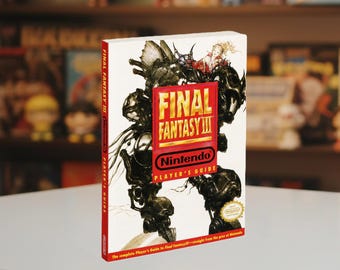 Final Fantasy 3 Player Strategy Guide New Print!  Book Gamer Gift