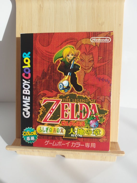 Legend of Zelda Oracle of Seasons Japanese Gameboy Color Box