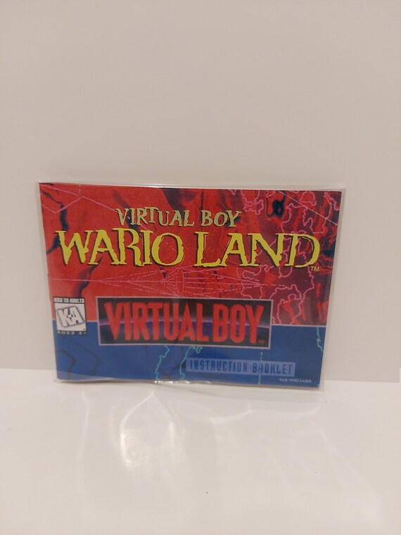 バーチャルボーイ ワリオランド アワゾンの秘宝 任天堂 Nintendo