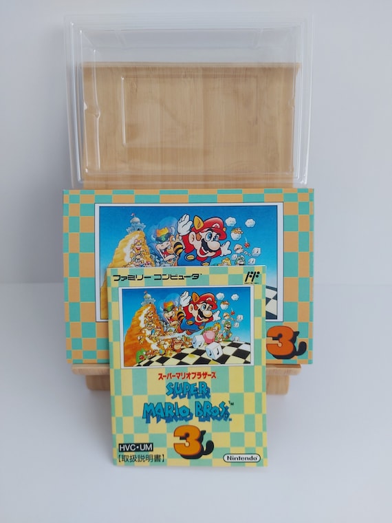Super Mario Bros 3 Famicom Box & Tray - NO GAME Included - Etsy