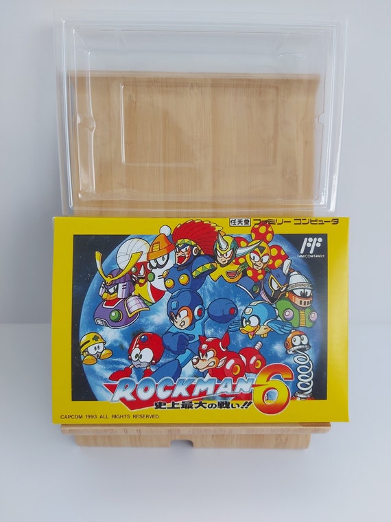 Rockman 6 Famicom Box & Tray - NO GAME Included - Etsy