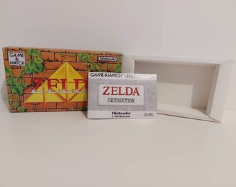 Zelda ZL-65 Game & Watch Box Manual and Tray -  NO GAME included
