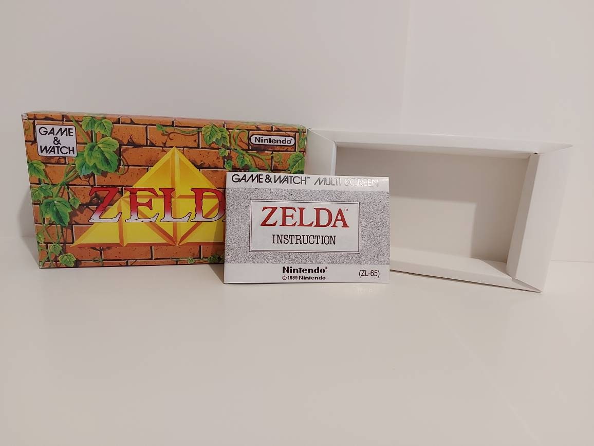 Gameboy Advance Box Manual & Tray the Legend of Zelda A 