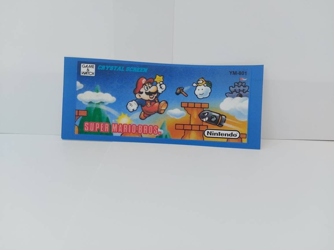 ゲームウォッチ　北米版 SUPER MARIO BROS.(スーパーマリオブラザーズ) [クリスタルスクリーン] [YM-801](箱説なし) 中古ゲームウォッチ 北米版 SUPER MARIO BROS.(スーパーマリオ