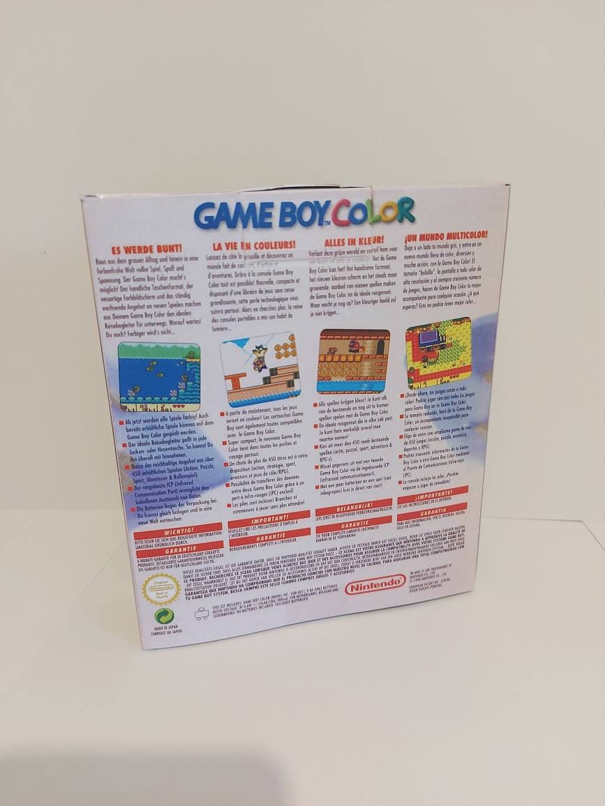 ondergronds auteur terug Gameboy Color Replacement Console Box NO Console Included - Etsy