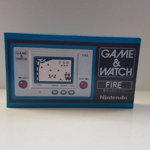 Fire RC-04 Silver Series Game & Watch Box Manual Tray Only NO GAME