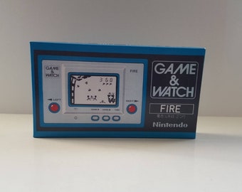 Fire RC-04 Silver Series Game & Watch Box Manual Only NO GAME included