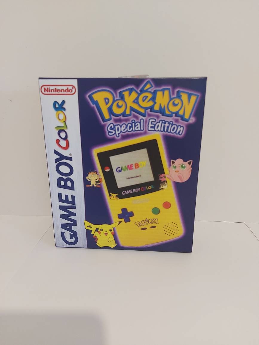 Gameboy Color Console Box Pokemon Edition NO Console Included 