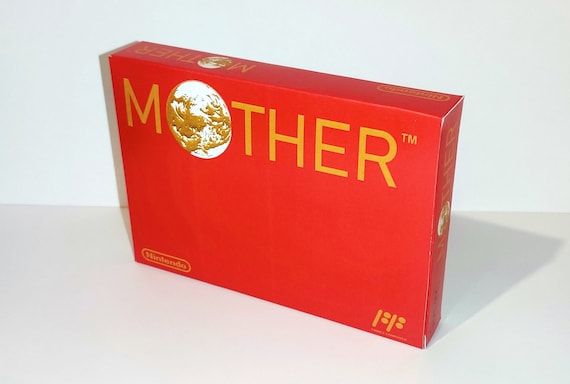 Mother Earthbound Japanese Famicom Box & Tray - NO GAME