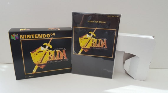 Nintendo 64 Zelda Ocarina of Time USA Box 