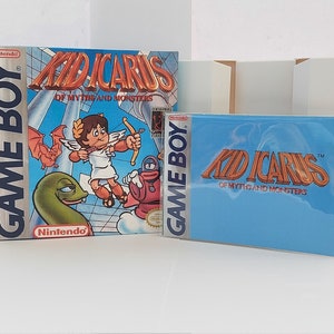Kid Icarus Of Myths and Monsters Gameboy Box Manual & Tray - NO GAME included