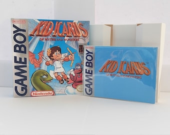 Kid Icarus Of Myths and Monsters Gameboy Box Manual & Tray - NO GAME included