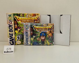 Dragon Warrior Monsters 2 Cobi's Journey Gameboy Color Box Tray & Manual - NO GAME included