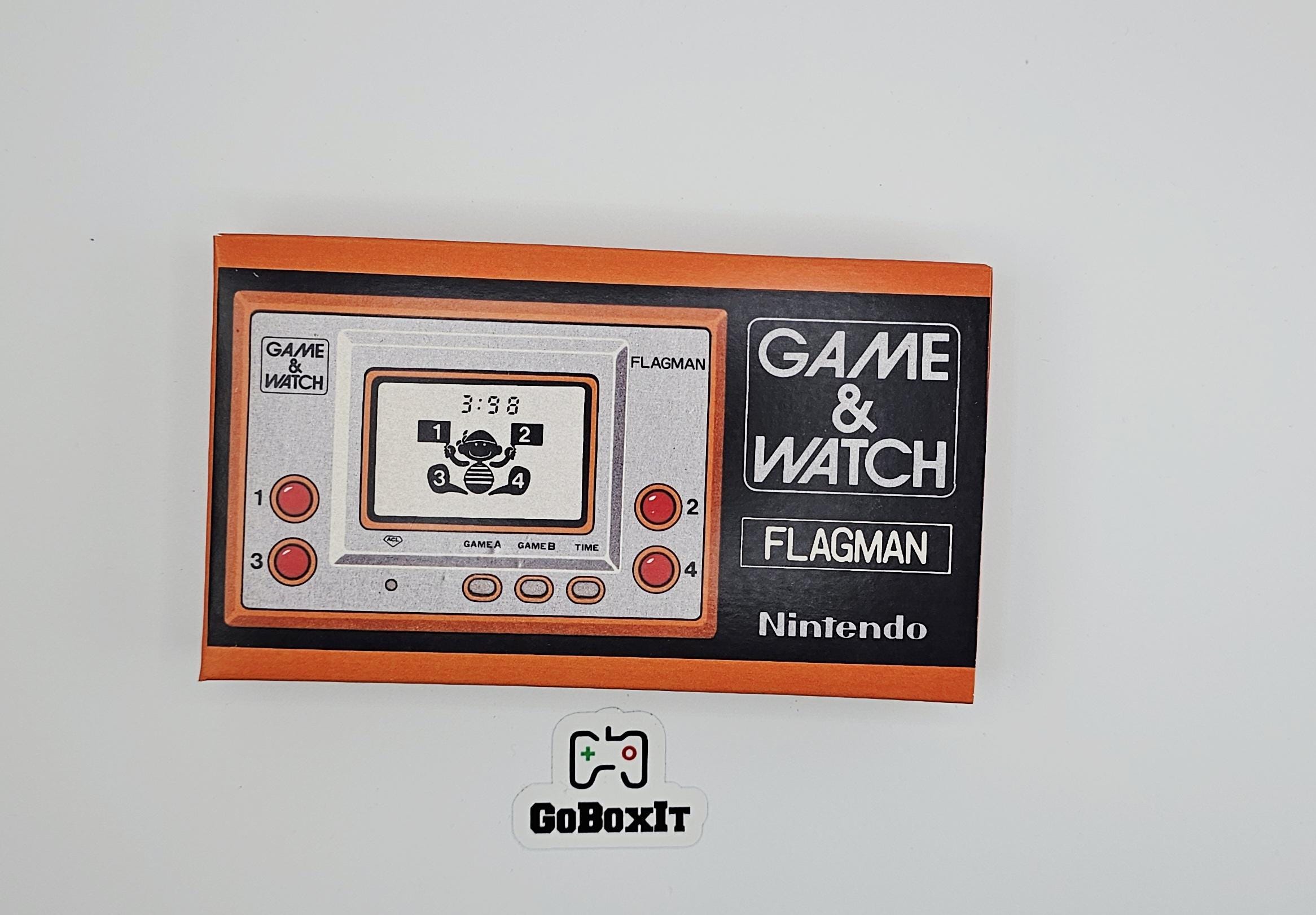 Flagman FL-02 Silver Series Game & Watch Box Tray Manual Only NO